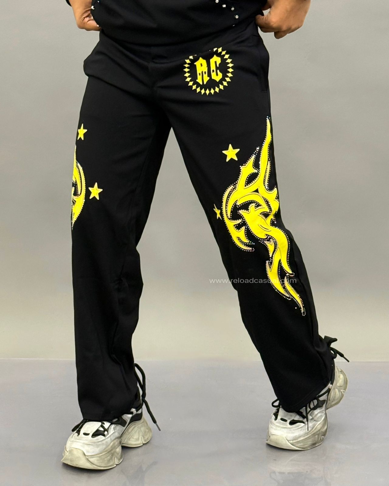 Reload Bold Flame Streetwear Tracksuit