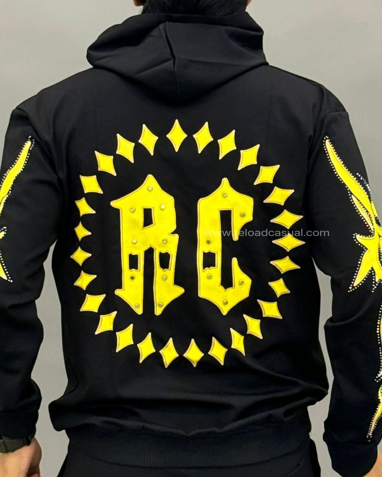 Reload Bold Flame Streetwear Tracksuit