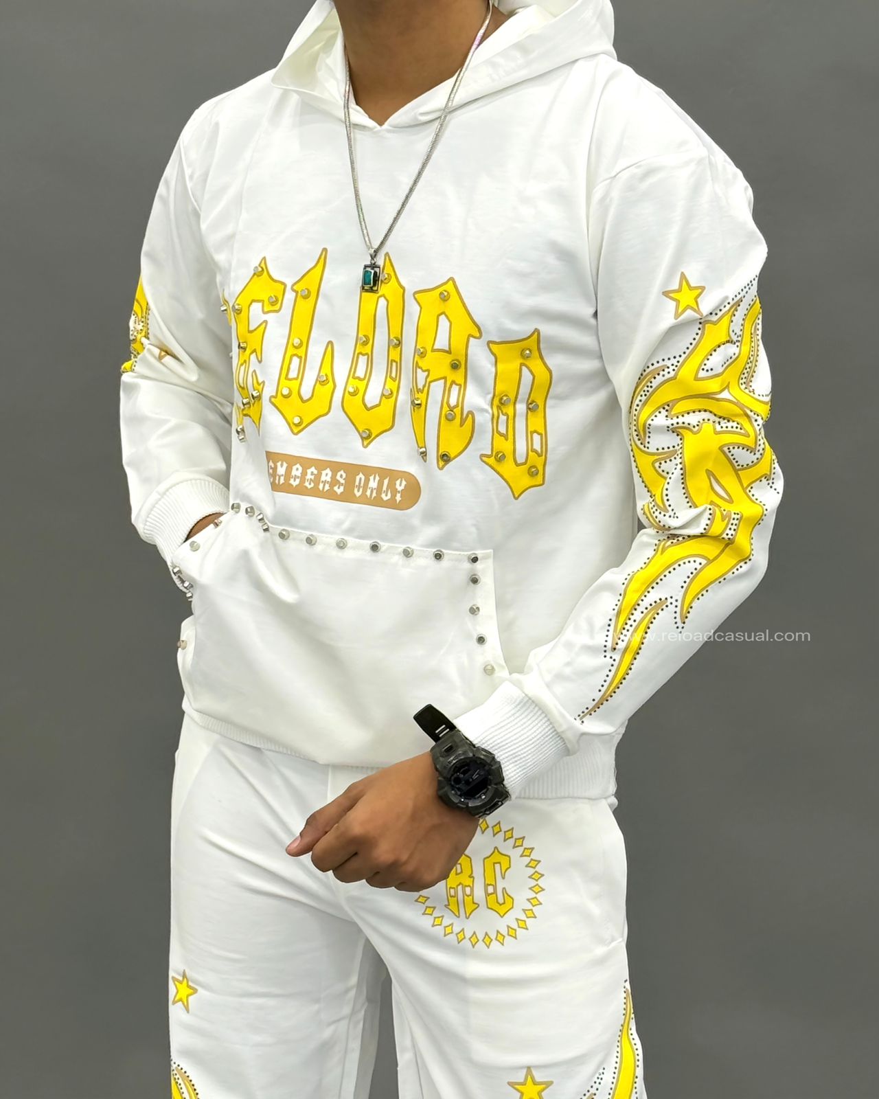 Reload Bold Flame Streetwear Tracksuit