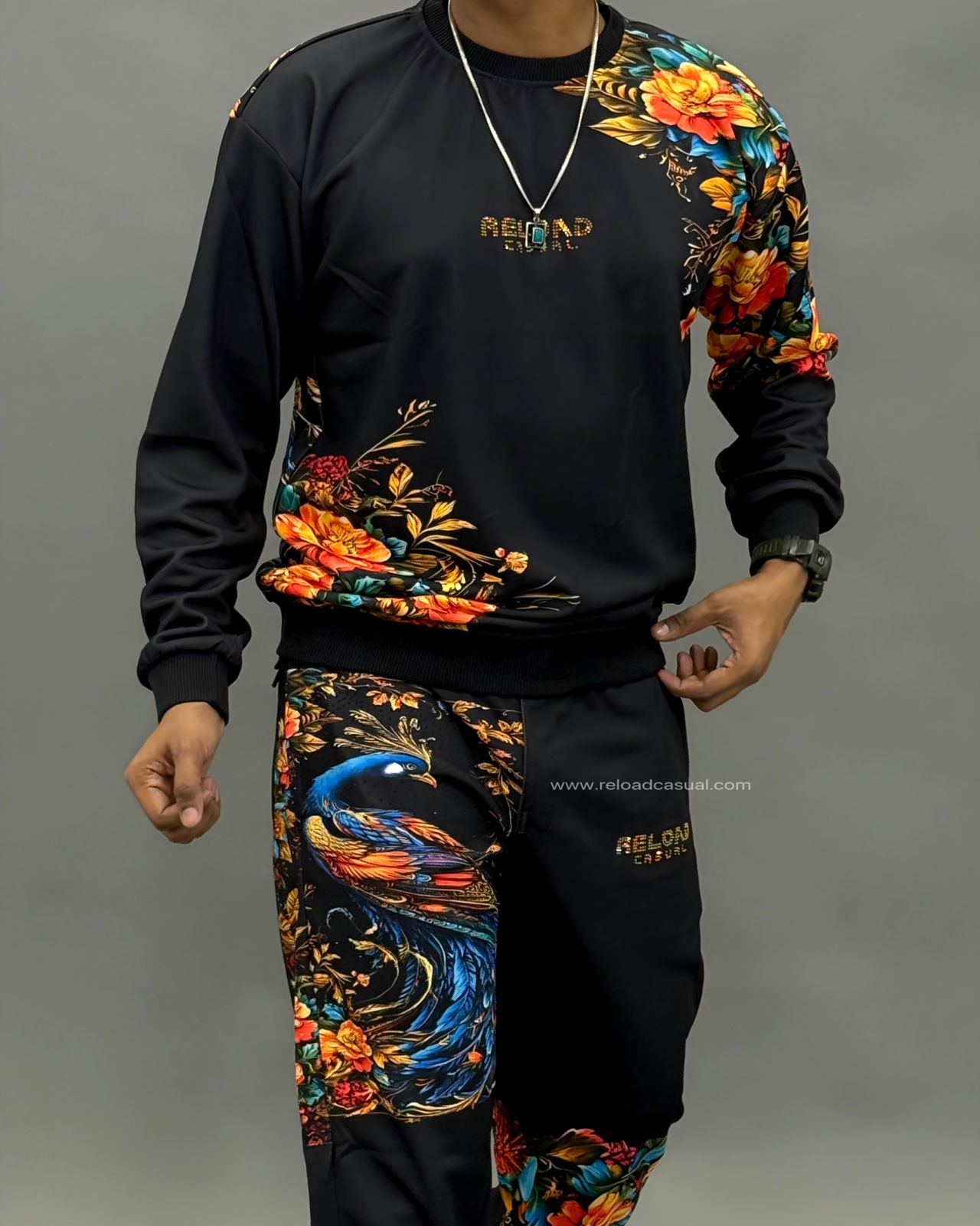 Royal Aura Peacock Tracksuit