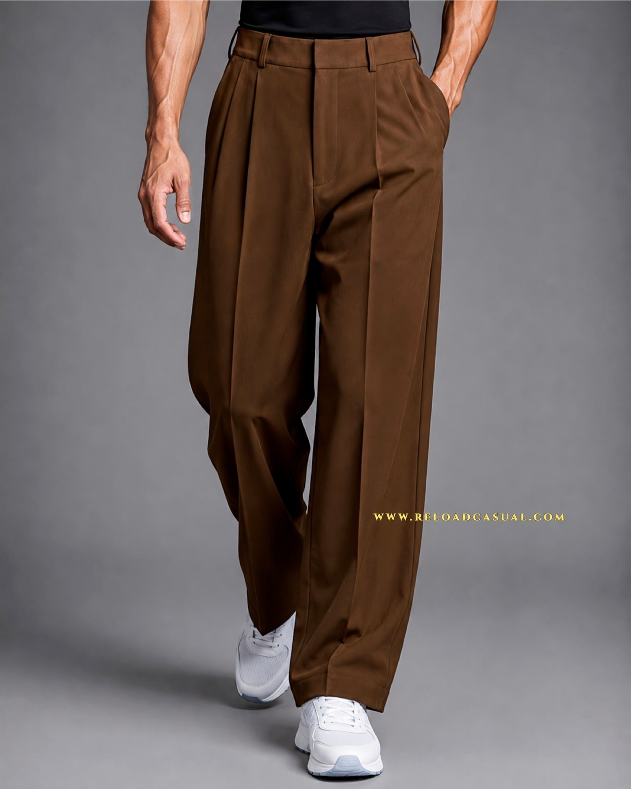 Korean Baggy Adjuster Trousers