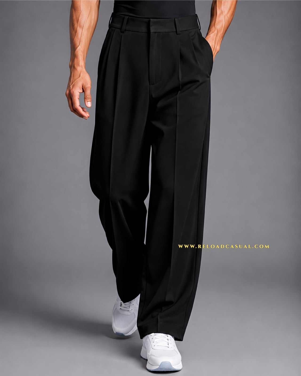 Korean Baggy Adjuster Trousers