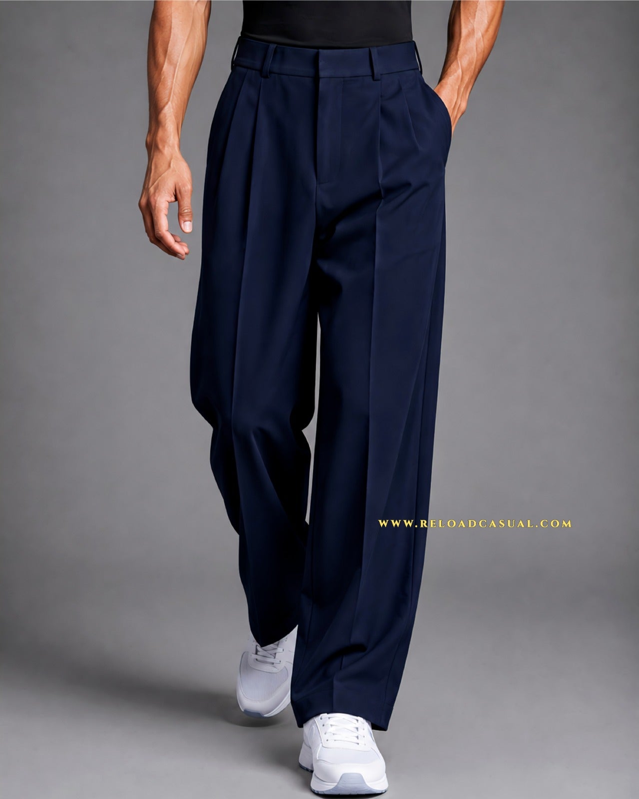 Korean Baggy Adjuster Trousers