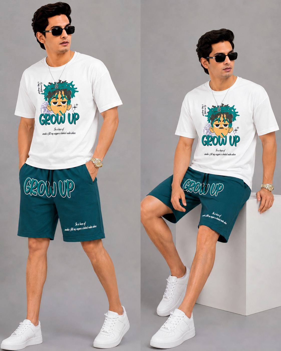 Grow Up Shorts-Set