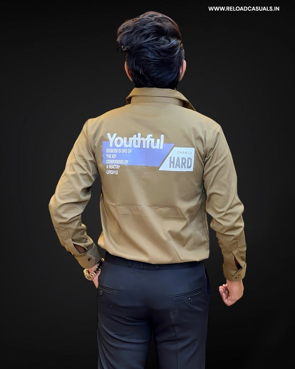 Youthful Back Print Imp Shirt