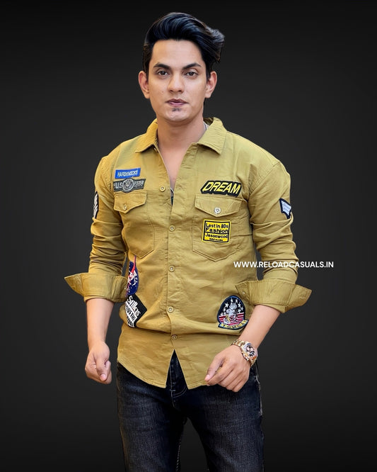 Dream Denim Patch Shirt