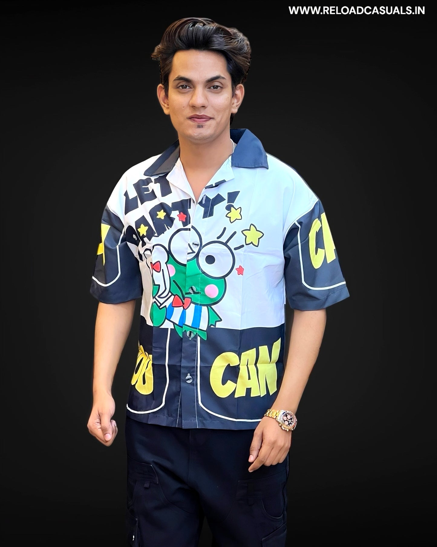 You Can Imp Print Half Shirt