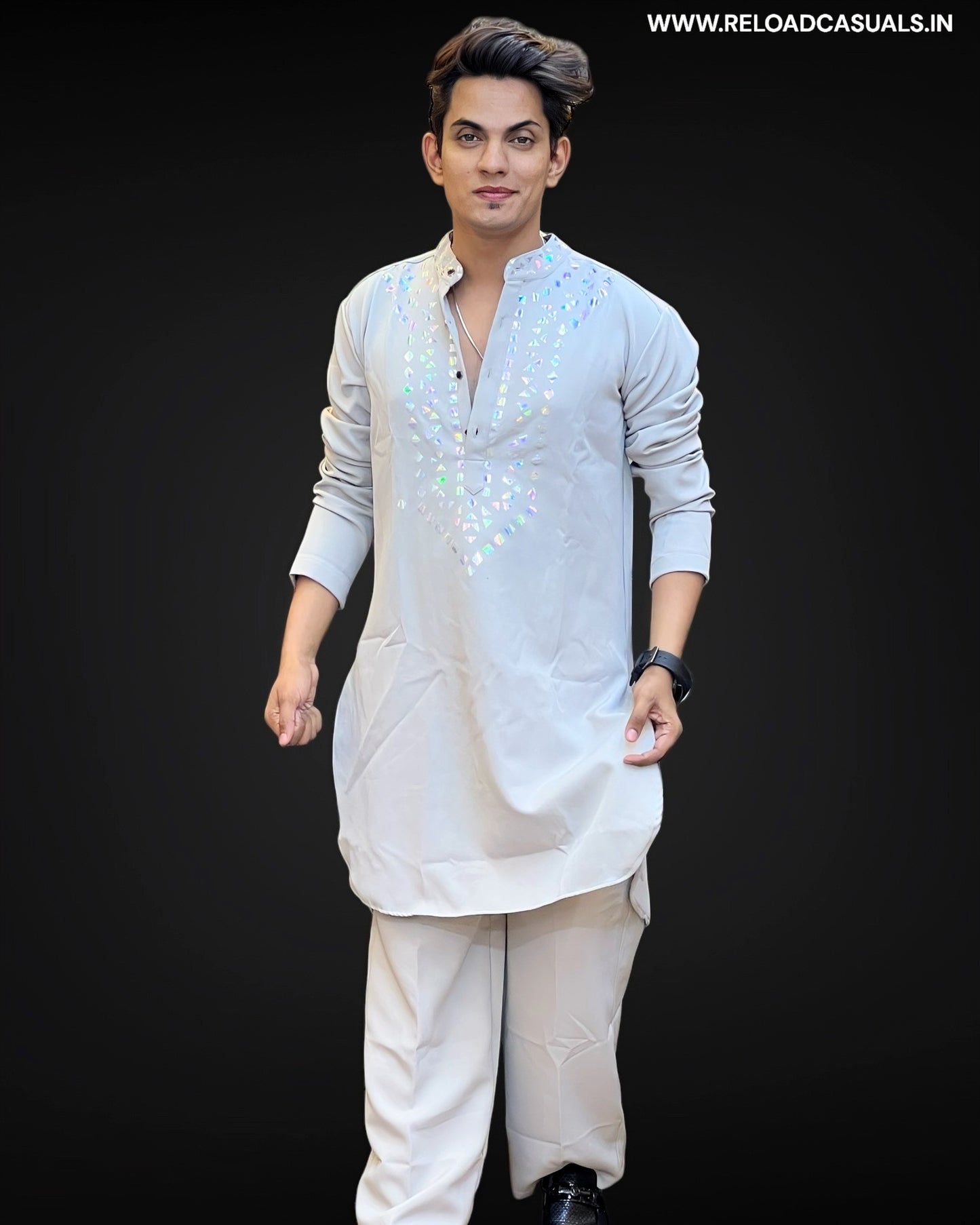 Viscos Design Kurta & Pyjama - Combo