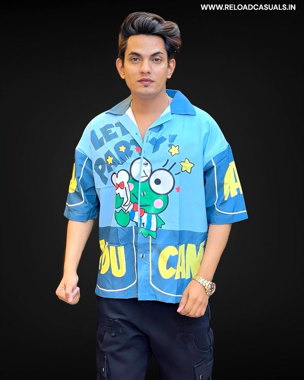 You Can Imp Print Half Shirt