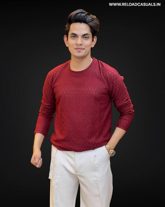 Self Design Imp T-Shirt