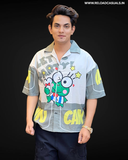 You Can Imp Print Half Shirt