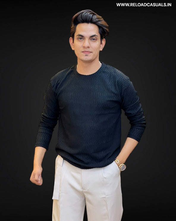 Self Design Imp T-Shirt