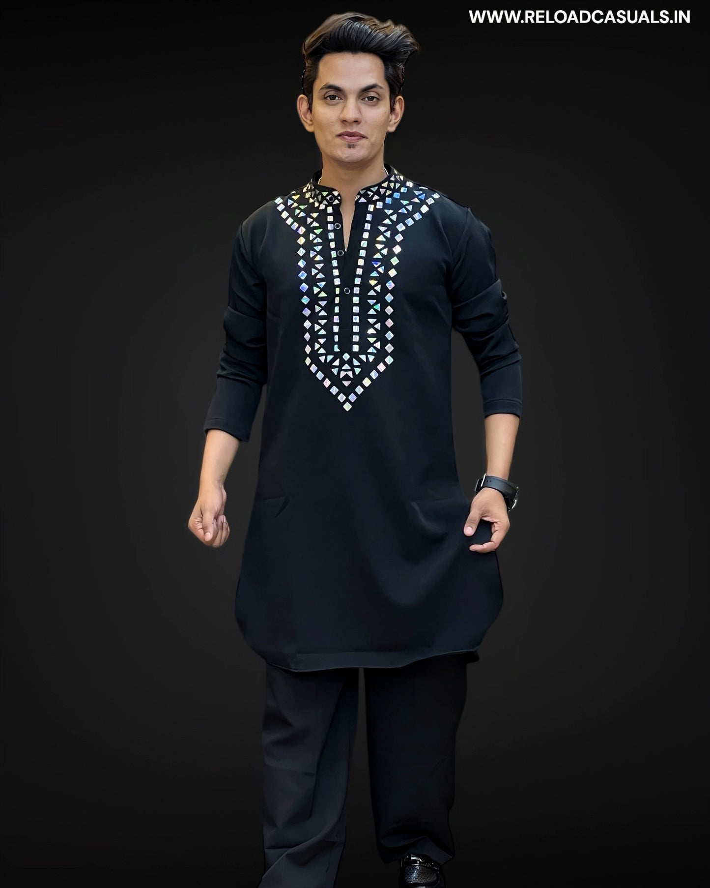 Viscos Design Kurta & Pyjama - Combo