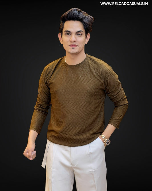 Self Design Imp T-Shirt