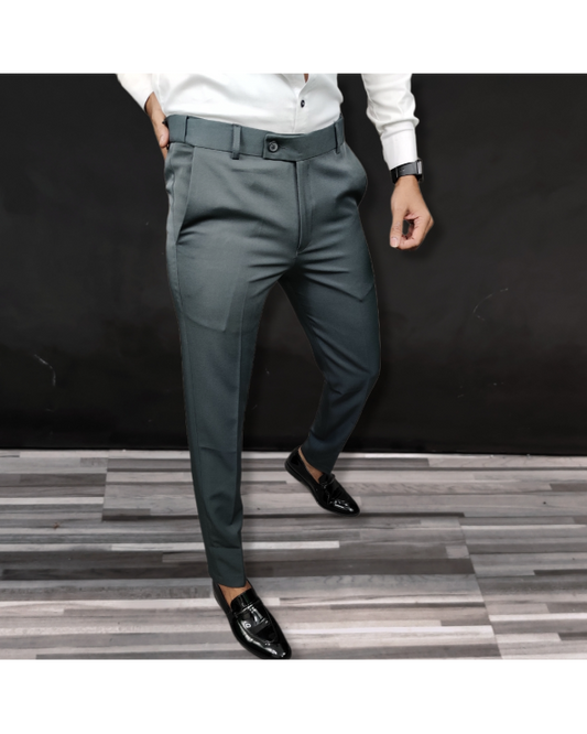 Adjustable Lycra Pant - Dark Grey